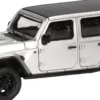 MicroCity 87MC000027 Jeep Wrangler - silber | Modellauto 1:87