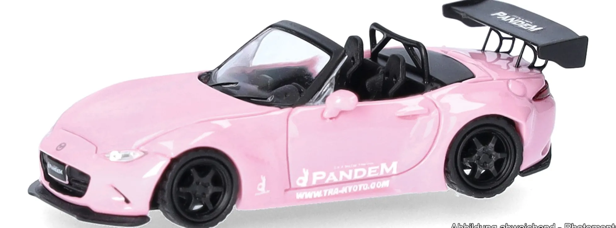 MicroCity 87MC000129 Mazda MX-5 Rocket Bunny - rosa | Modellauto 1:87