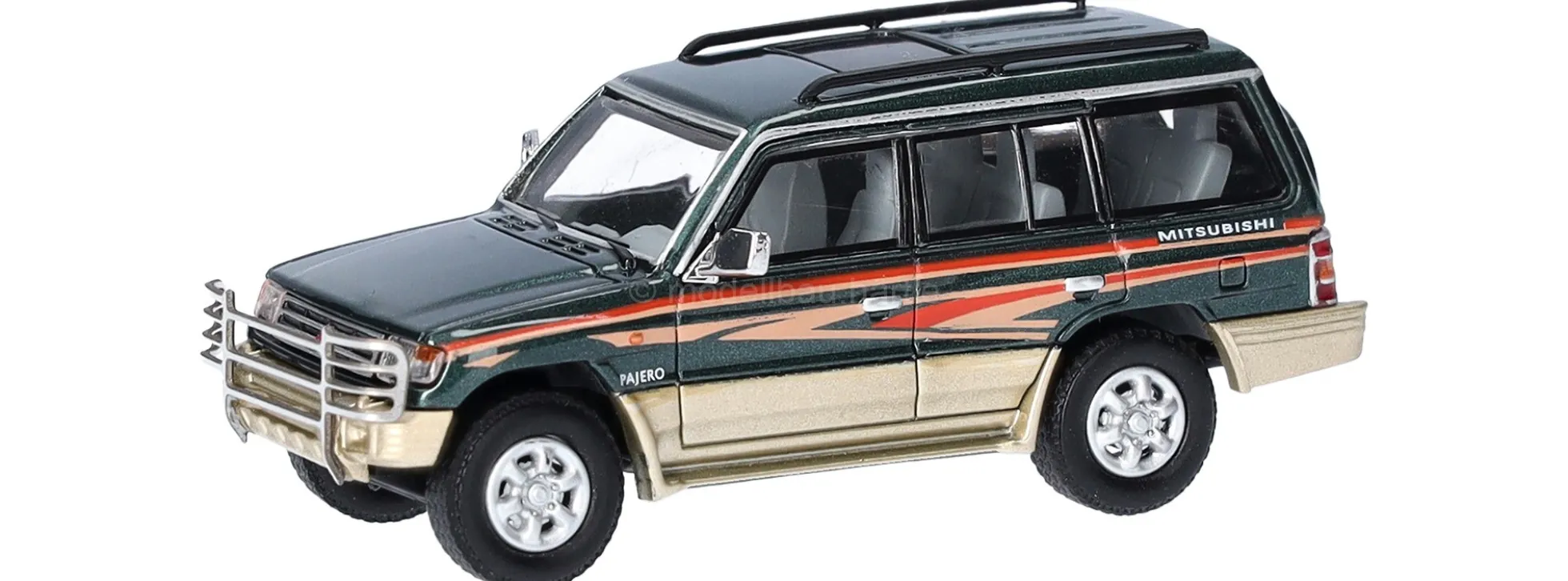 MicroCity 87MC000050 Mitsubishi Pajero grün | Modellauto 1:87