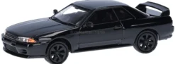 MicroCity 87MC000091 Nissan Skyline GTR32 schwarz | Modellauto 1:87