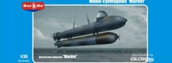 MikroMir 5953002 German mini-submarine Marder | Militär Bausatz 1:35