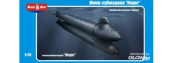 MikroMir MM35-001 Dt. bemannter Torpedo | Militär Bausatz 1:35
