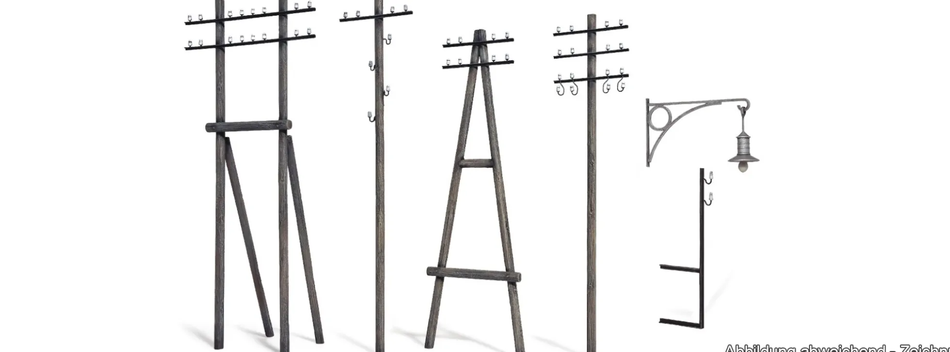 MiniArt 35541A Telegraphenmasten aus Holz | Gebäude Bausatz 1:35