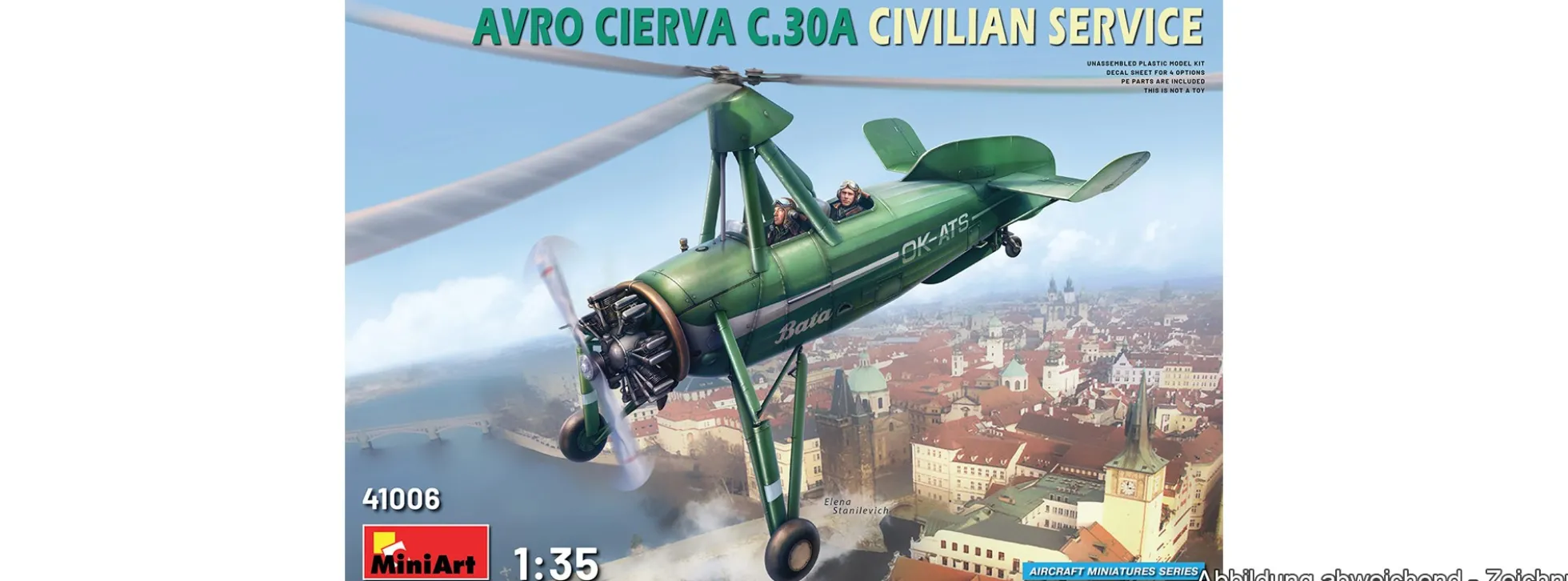 MiniArt 41006 Avro Cierva C.30A Civilian Service | Flugzeug Bausatz 1:35
