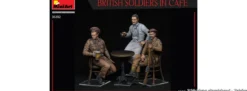 MiniArt 35392 Britische Soldaten im Cafe | Figuren Bausatz 1:35