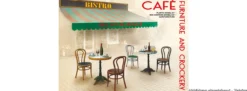 MiniArt 35569 Cafemöbel mit Geschirr und Getränke | Zubehör Bausatz 1:35