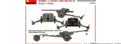 MiniArt 35394 7,5cm PaK 40 1942 Frühe Produktion | Militär Bausatz 1:35