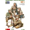MiniArt 53022 Deutsche Panzerbesatzung sitzend | Militär Bausatz 1:35