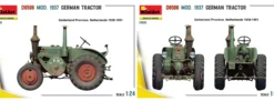 MiniArt 24003 Deutscher Ackerschlepper D8506 Mod. 1937 | Traktor Bausatz 1:24