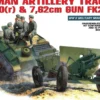 MiniArt 550035039 Deutscher Schlepper T-70 mit FK288r und Crew | Panzer Bausatz 1:35