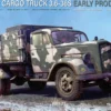MiniArt 35445 1:35 Deutscher 3t Cargo Truck 3,6-36S frühe Prododuktion | Militär Bausatz 1:35