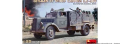 MiniArt 35453 Deutscher 3t Truppentransporter 3,6-36S Radkasten-Normal-Type | Militär Bausatz 1:35
