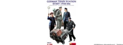 MiniArt 38010 Deutsches Bahnhofspersonal 1930-1940er | Figuren Bausatz 1:35