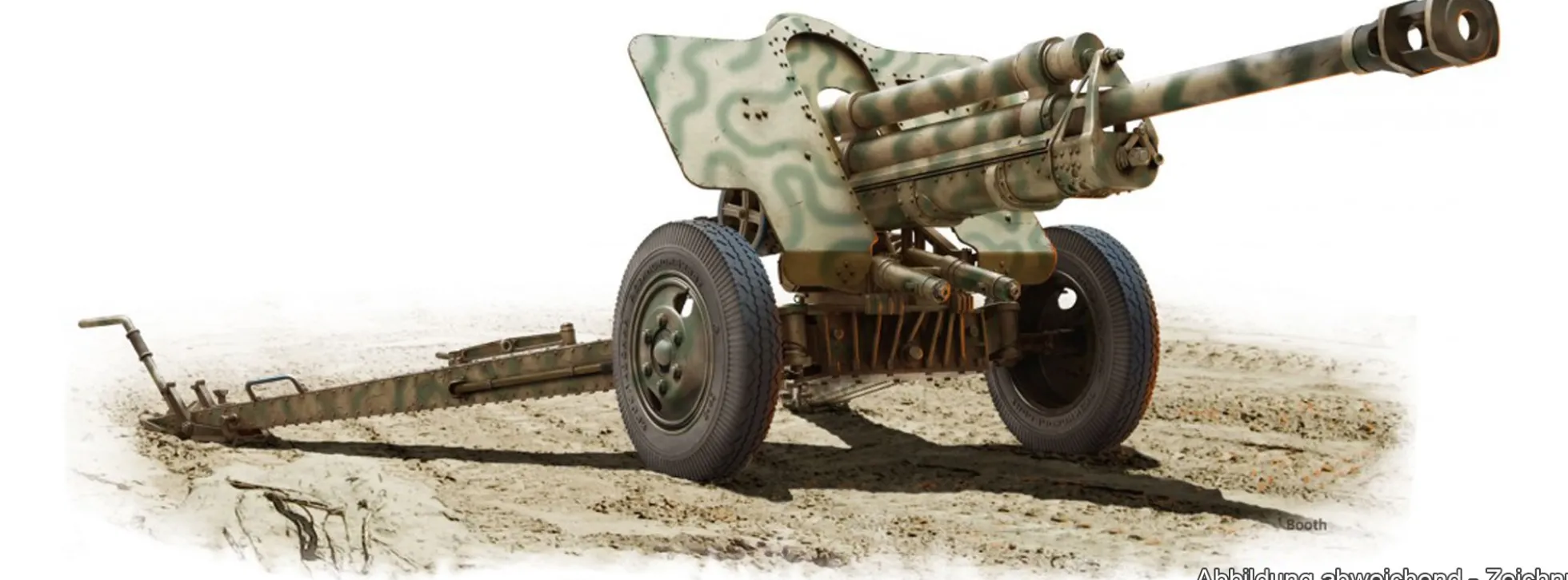 MiniArt 550035104 Deutsches Geschütz 7,62 cm Pak FK 39r | Militär Bausatz 1:35