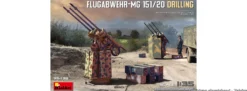 MiniArt 35438 Flugabwehr-MG 151/20 Drilling | Militär Bausatz 1:35
