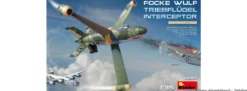 MiniArt 40002 Focke Wulf Triebflügel Interceptor | Flugzeug Bausatz 1:35
