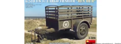 MiniArt 550035436 G-518 US 1t Lastenanhänger Ben Hur | Militär Bausatz 1:35