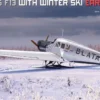 MiniArt 48020 Junkers F13 mit Winter Ski Frühe Produktion | Flugzeug Bausatz 1:48
