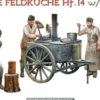 MiniArt 53011 Kleine Feldküche Hf.14 mit Personal | Militär Bausatz 1:35
