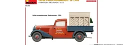 MiniArt 38065 Liefer Pritschenwagen Typ 170V als Möbeltransporter | Auto Bausatz 1:35