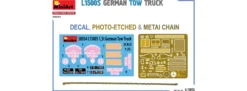 MiniArt 38054 L1500S Deutscher Abschleppwagen | LKW Bausatz 1:35