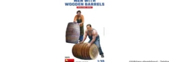 MiniArt 550038070 Männer mit Holzfässern | Figuren Bausatz 1:35