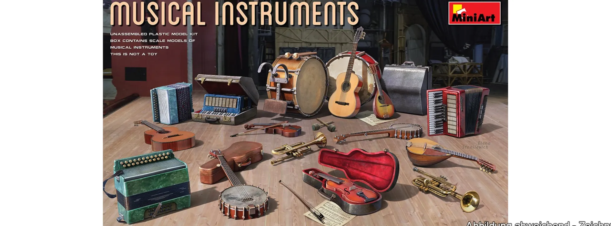 MiniArt 35622 Musikinstrumente | Zubehör Bausatz 1:35