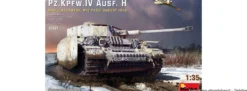 MiniArt 550035337 Pz.Kpfw.IV Ausf.H Nibelungenwerk Mid Production August 1943 | Panzer Bausatz 1:35