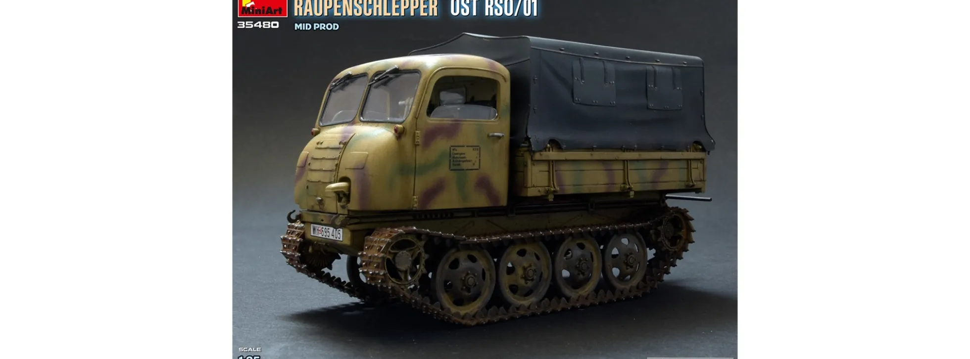 MiniArt 35480 Raupenschlepper OST RS0/01 | Militär Bausatz 1:35