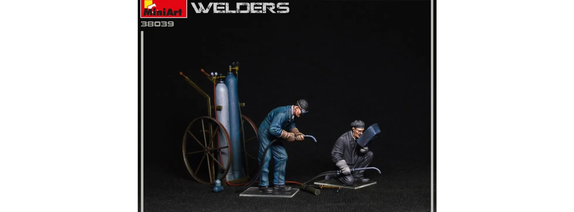 MiniArt 38039 Schweißer mit Zubehör | Figuren Bausatz 1:35