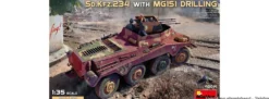 MiniArt 40014 Sd. Kfz. 234 mit MG151 Drilling | Panzer Bausatz 1:35