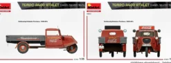 MiniArt 38032 Tempo A400 Athlet 3-Rad Transporter | Auto Bausatz 1:35