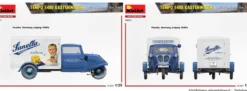 MiniArt 38047 Tempo E400 Liefer Kastenwagen 3-Rad | Auto Bausatz 1:35