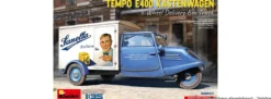MiniArt 38047 Tempo E400 Liefer Kastenwagen 3-Rad | Auto Bausatz 1:35