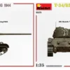 MiniArt 35379 T-34/85 Plant 112 Frühjahr 1944 | Panzer Bausatz 1:35
