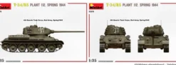 MiniArt 35379 T-34/85 Plant 112 Frühjahr 1944 | Panzer Bausatz 1:35