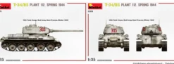 MiniArt 35379 T-34/85 Plant 112 Frühjahr 1944 | Panzer Bausatz 1:35