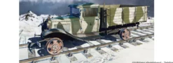 MiniArt 550035265 1,5t Schienen-LKW AA Type mit Schiene | Militär Bausatz 1:35
