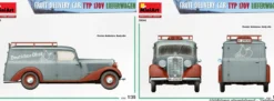 MiniArt 38044 Typ 170V Lieferwagen für Obst und Früchte | Auto Bausatz 1:35