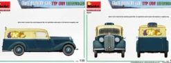 MiniArt 38044 Typ 170V Lieferwagen für Obst und Früchte | Auto Bausatz 1:35