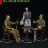 MiniArt 35406 US-Soldaten im Cafe | Figuren Bausatz 1:35