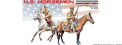 MiniArt 550035151 US Soldaten Reiter Normandie 1944 | 2 Stück | Figuren Bausatz 1:35