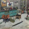 MiniArt 35596 Werkstatteinrichtungs-Set | Zubehör Bausatz 1:35