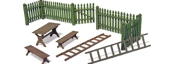 MiniArt 35539 Zubehör-Set Dorf | Zubehör Bausatz 1:35