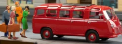 minicar 66035 Goliath Express 1100 Luxusbus rot | Busmodell 1:87