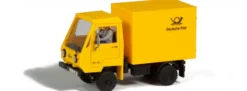minicar 66048 MC Multicar M25 Kofferaufbau Post | Modellauto Bausatz 1:87