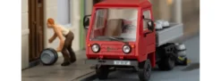 minicar 66032 Multicar M25 Pritsche mit Ladehilfe | LKW-Modell Bausatz 1:87
