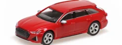 MINICHAMPS 870010010 Audi RS6 Avant C8 2019 rotmetallic Automodell 1:87