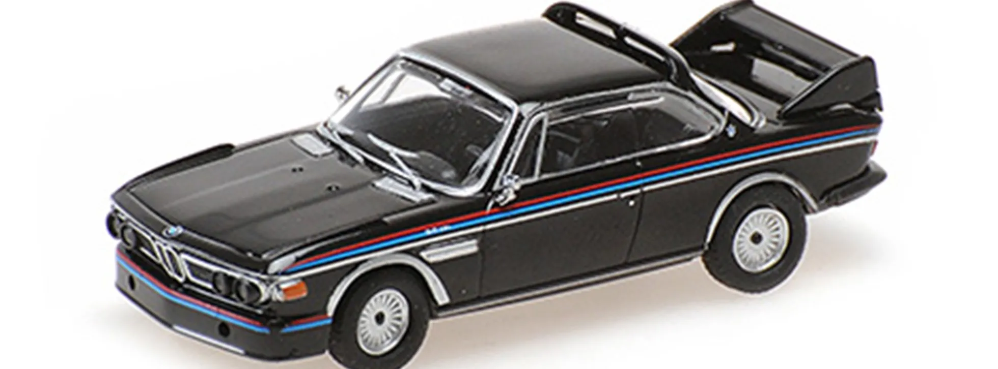 MINICHAMPS 870020121 BMW 3.0 CSL E9 1973 schwarz Automodell 1:87