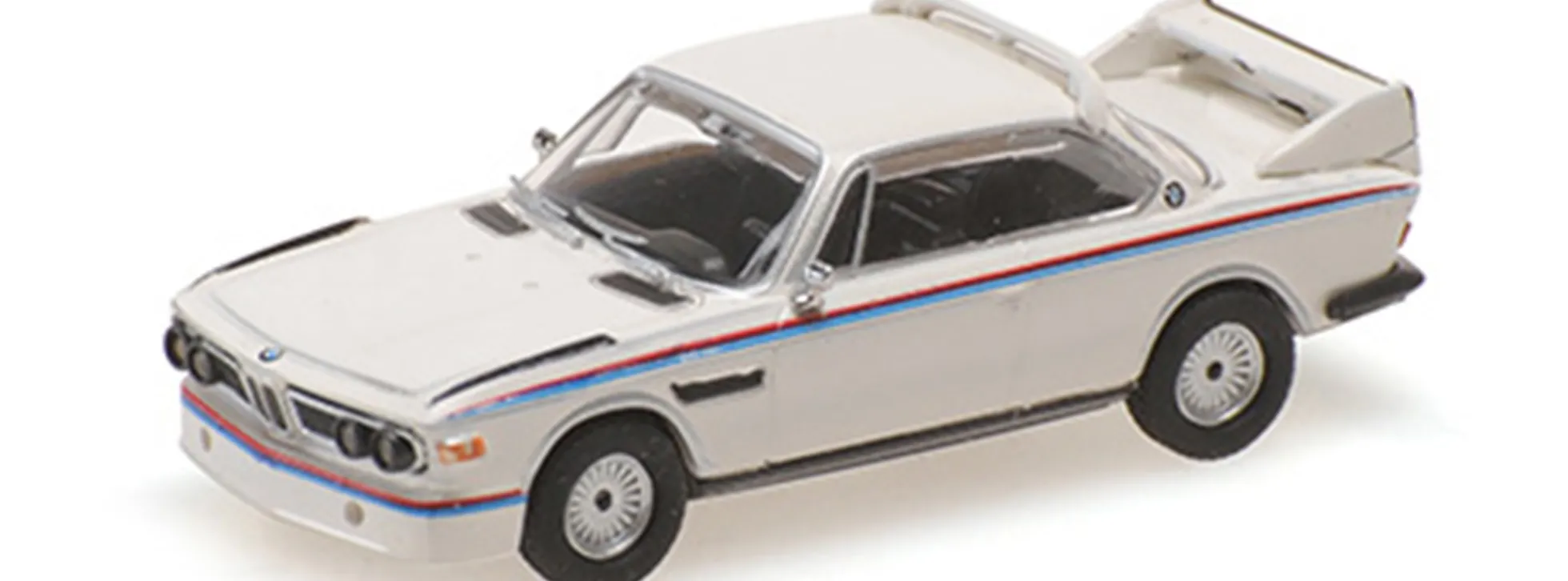 MINICHAMPS 870020124 BMW 3.0 CSL E9 1973 weiss Automodell 1:87
